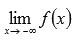 (-∞; খ ] x = b এ ফাংশনের মান সেট করুন এবং সীমা-∞   ;