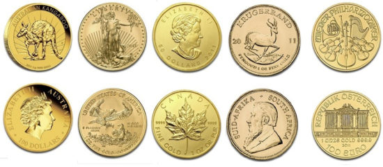 Цена монеты в 1 унцию составляет спот + маржа около 4%, в то время как с более легкими монетами прибыль дилера увеличивается в несколько раз
